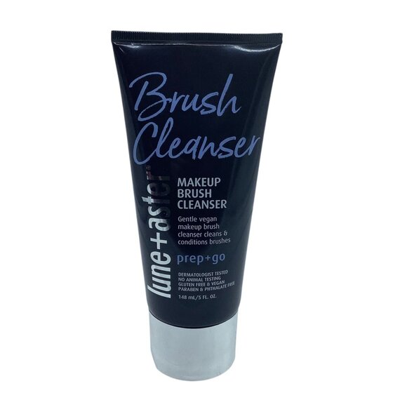 Lune+Aster Makeup Brush Cleanser 5 Fl Oz Tube Vegan Gentle Brush Cleaner - Picture 1 of 5